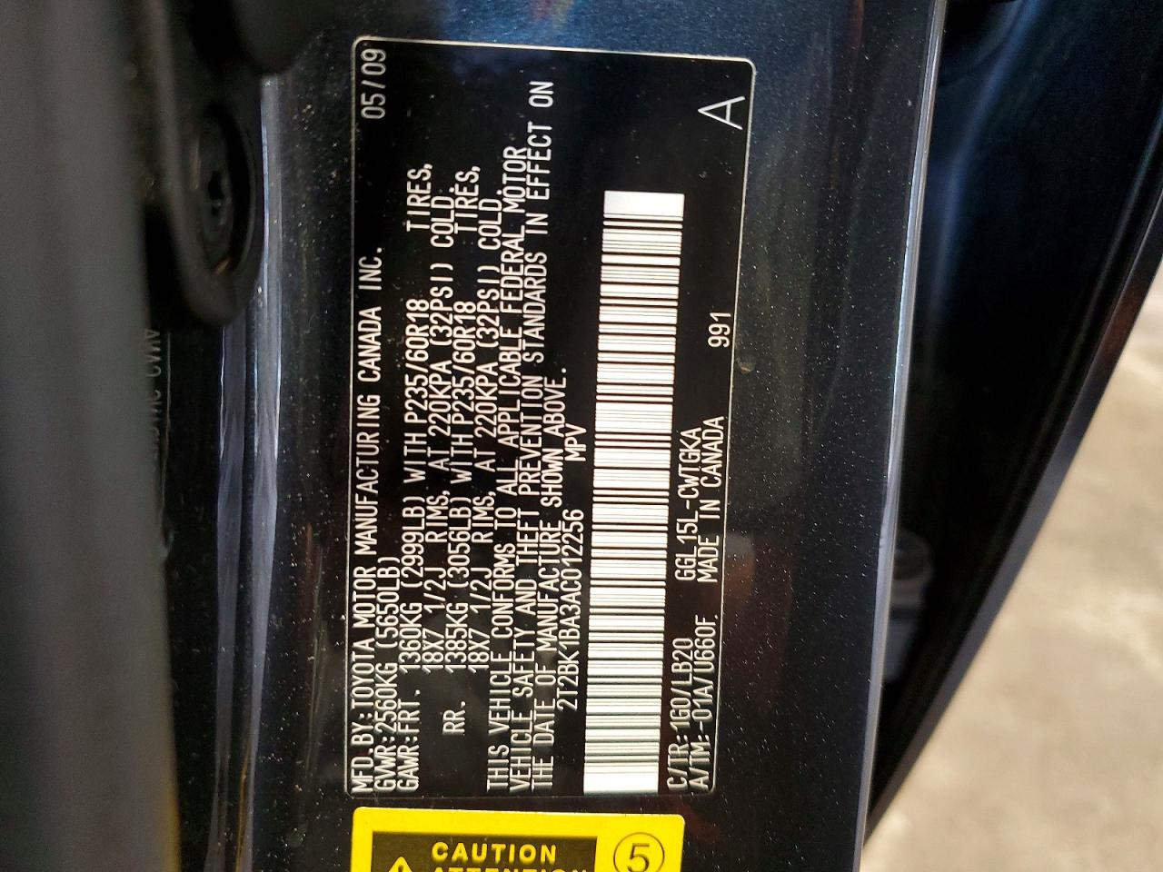 2010 LEXUS RX350
