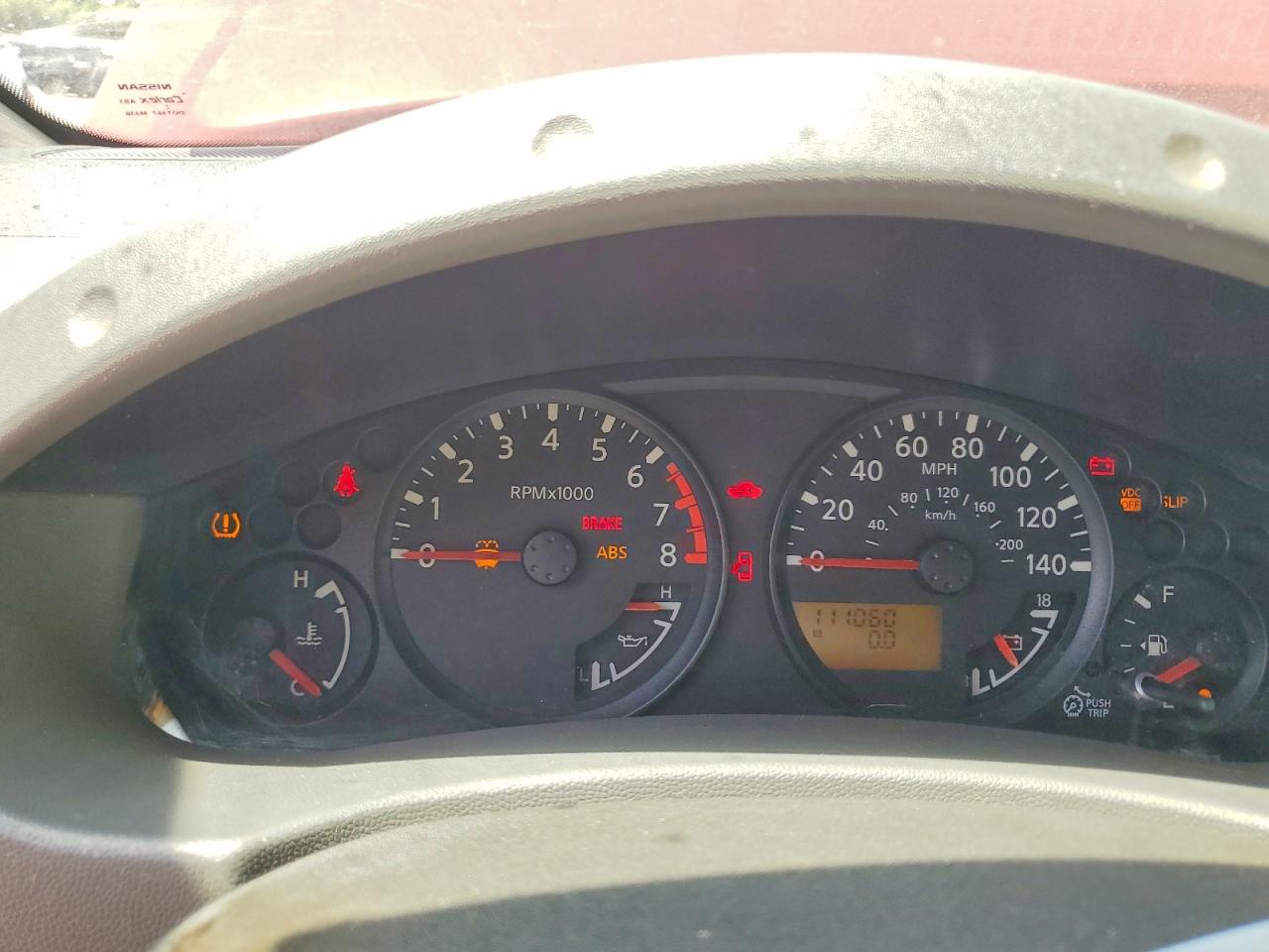 2006 NISSAN XTERRA