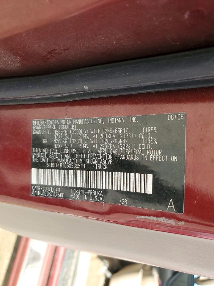 2006 TOYOTA TUNDRA