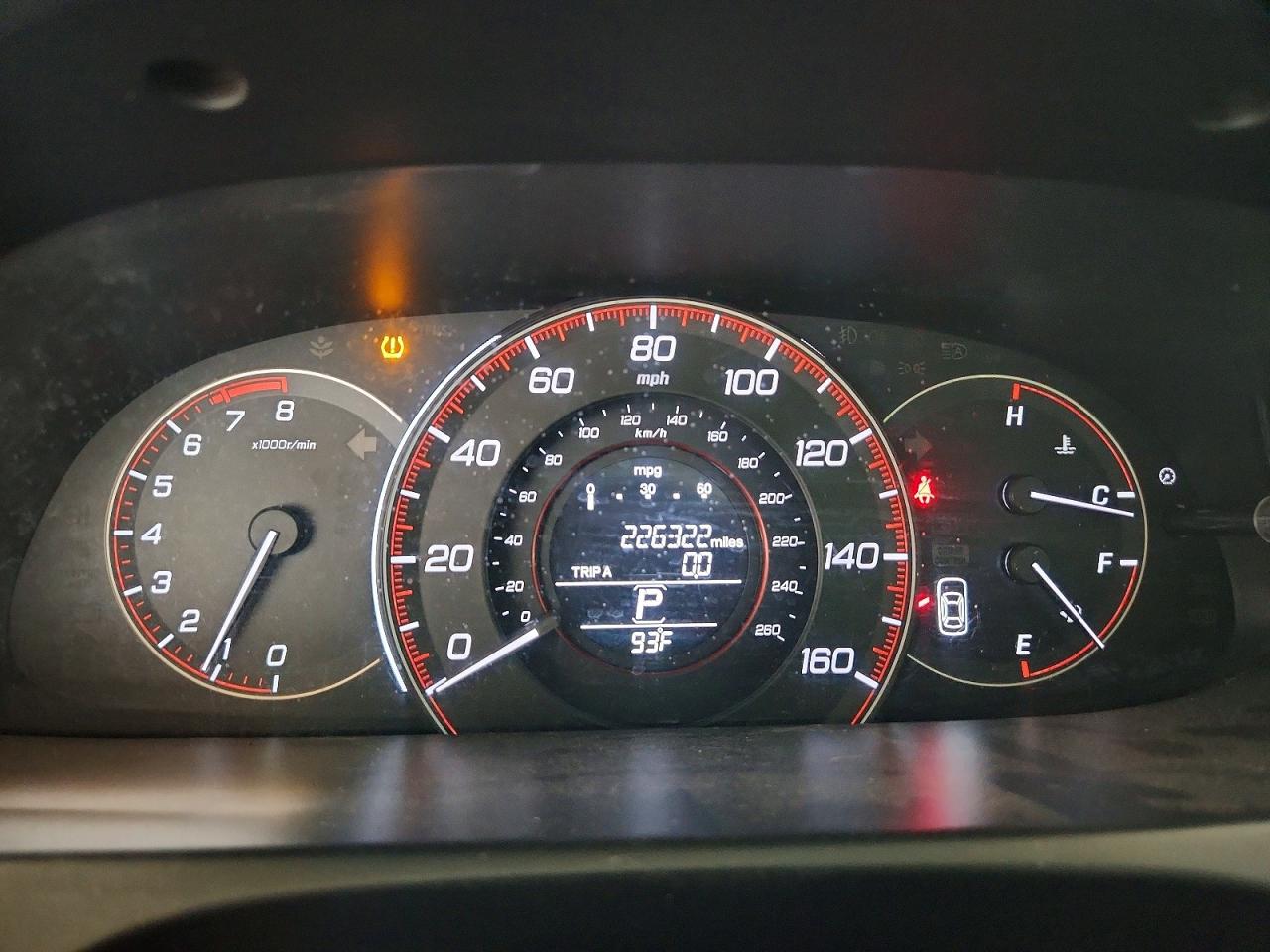 2013 HONDA ACCORD