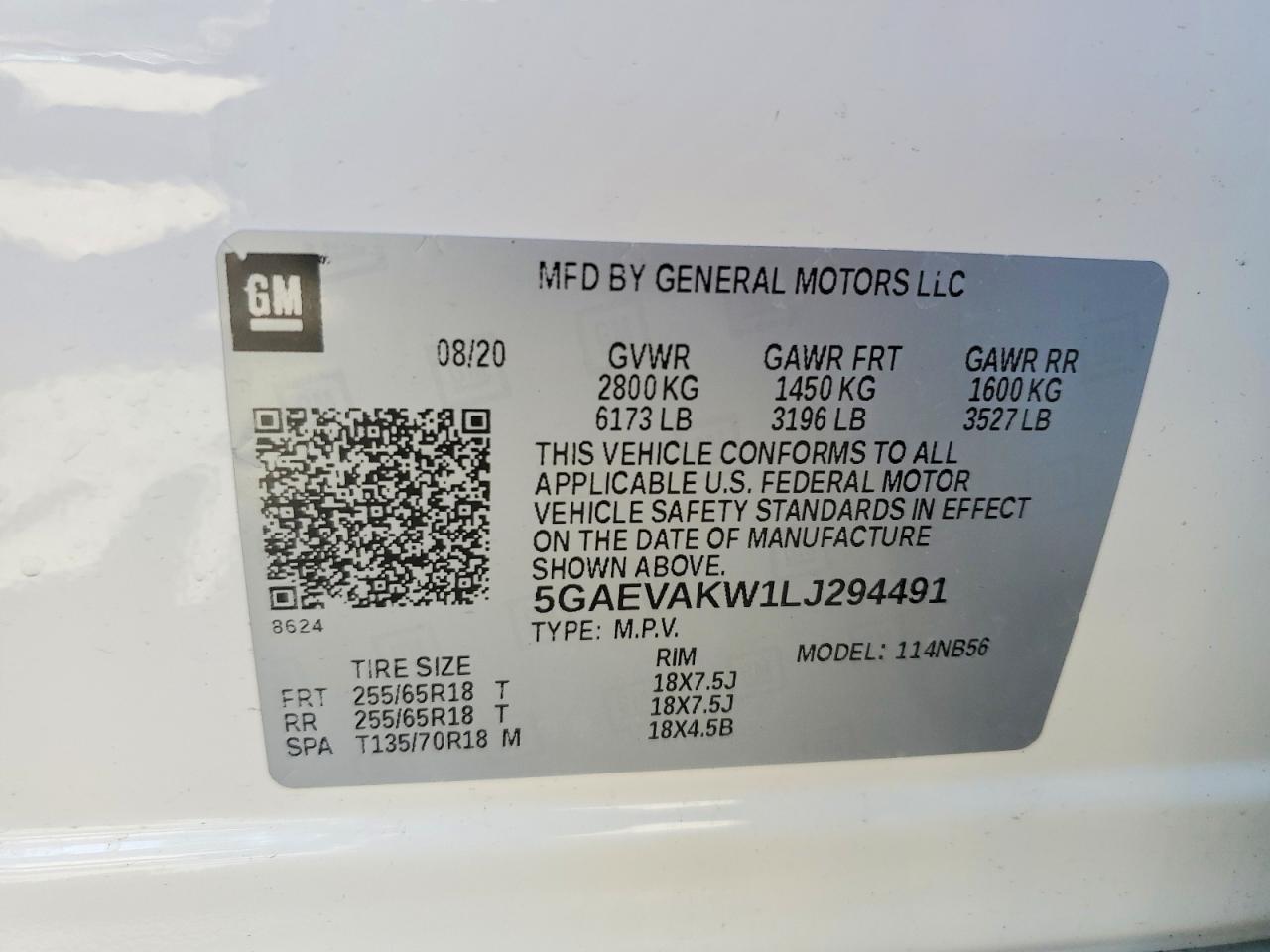 2020 BUICK ENCLAVE