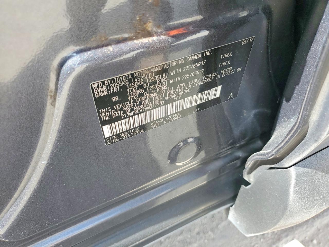 2017 TOYOTA RAV4