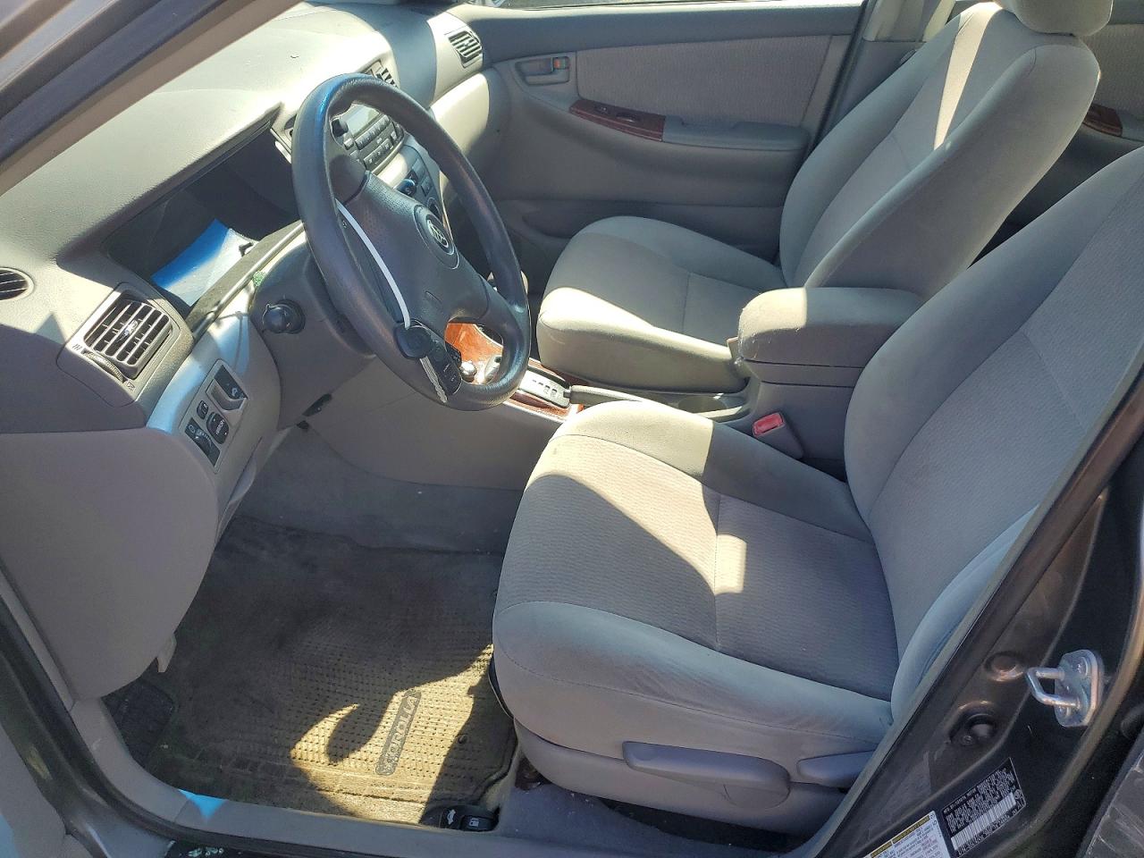 2007 TOYOTA COROLLA