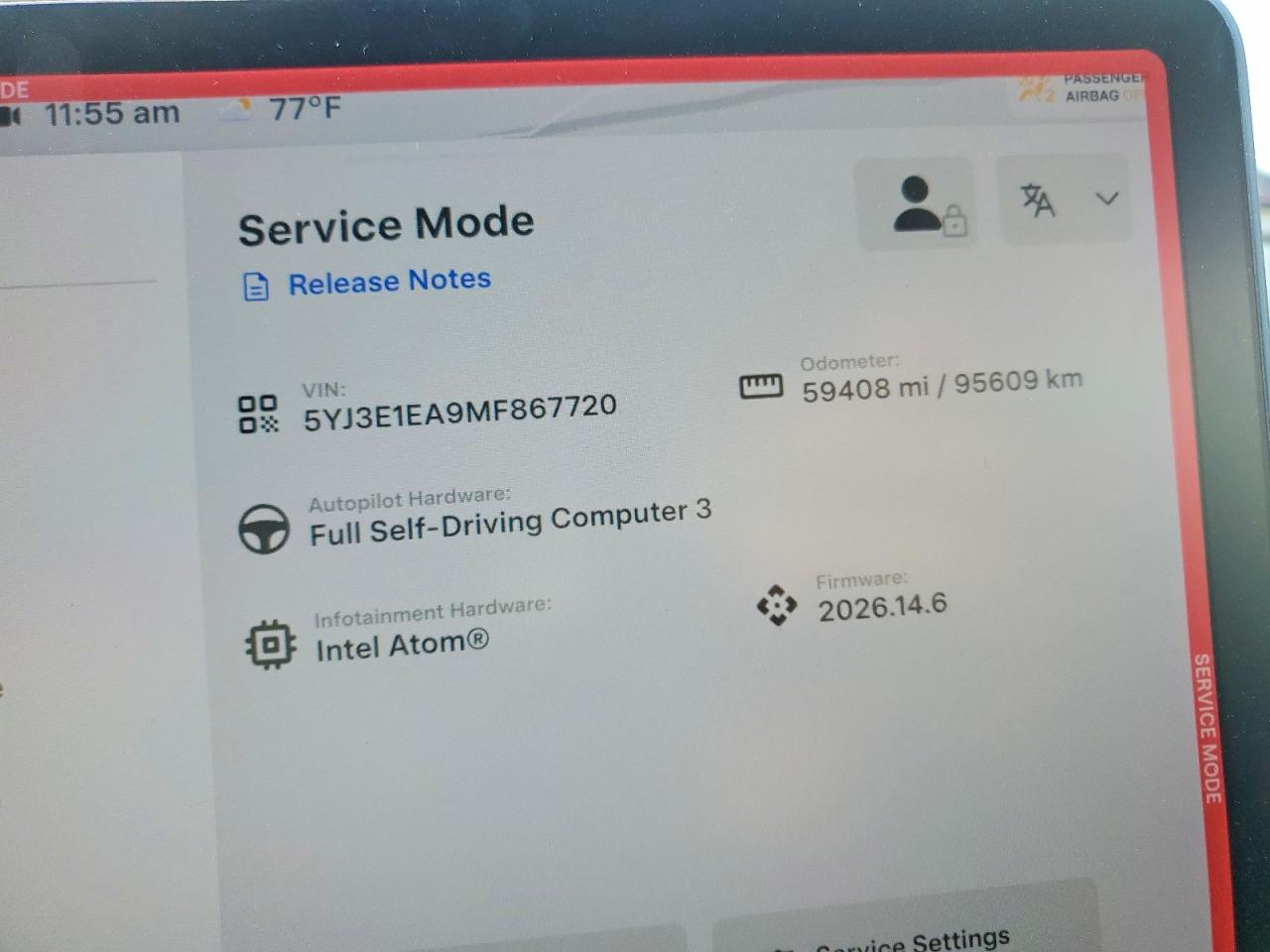 2021 TESLA MODEL 3