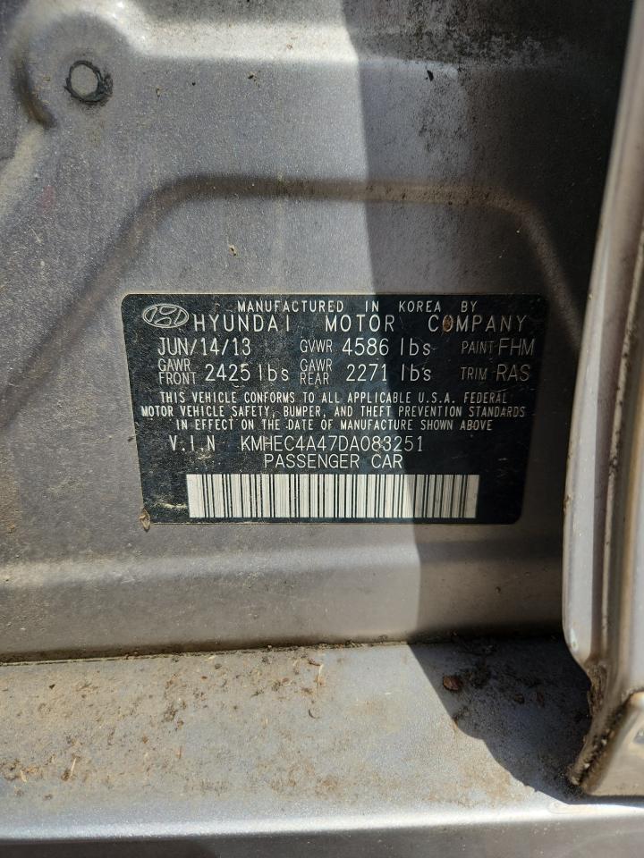 2013 HYUNDAI SONATA