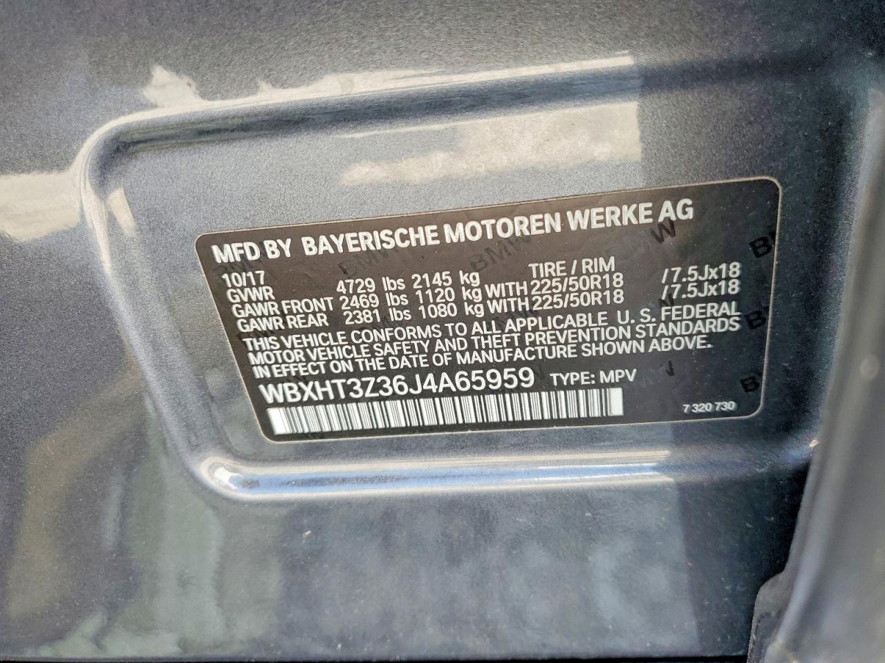 2018 BMW X1
