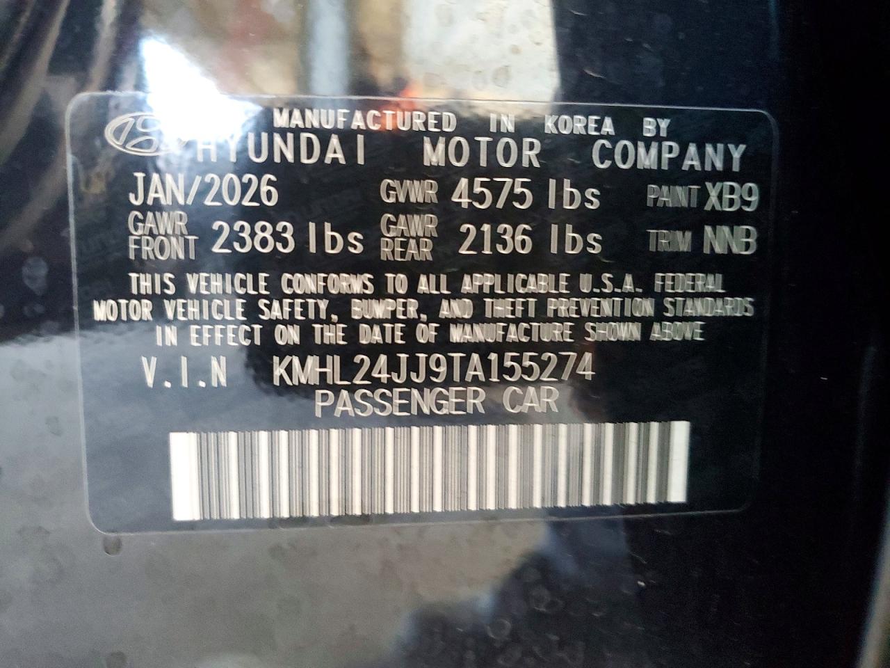 2026 HYUNDAI SONATA