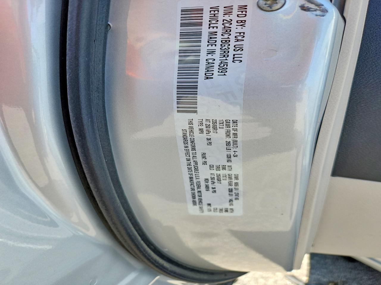 2024 CHRYSLER PACIFICA