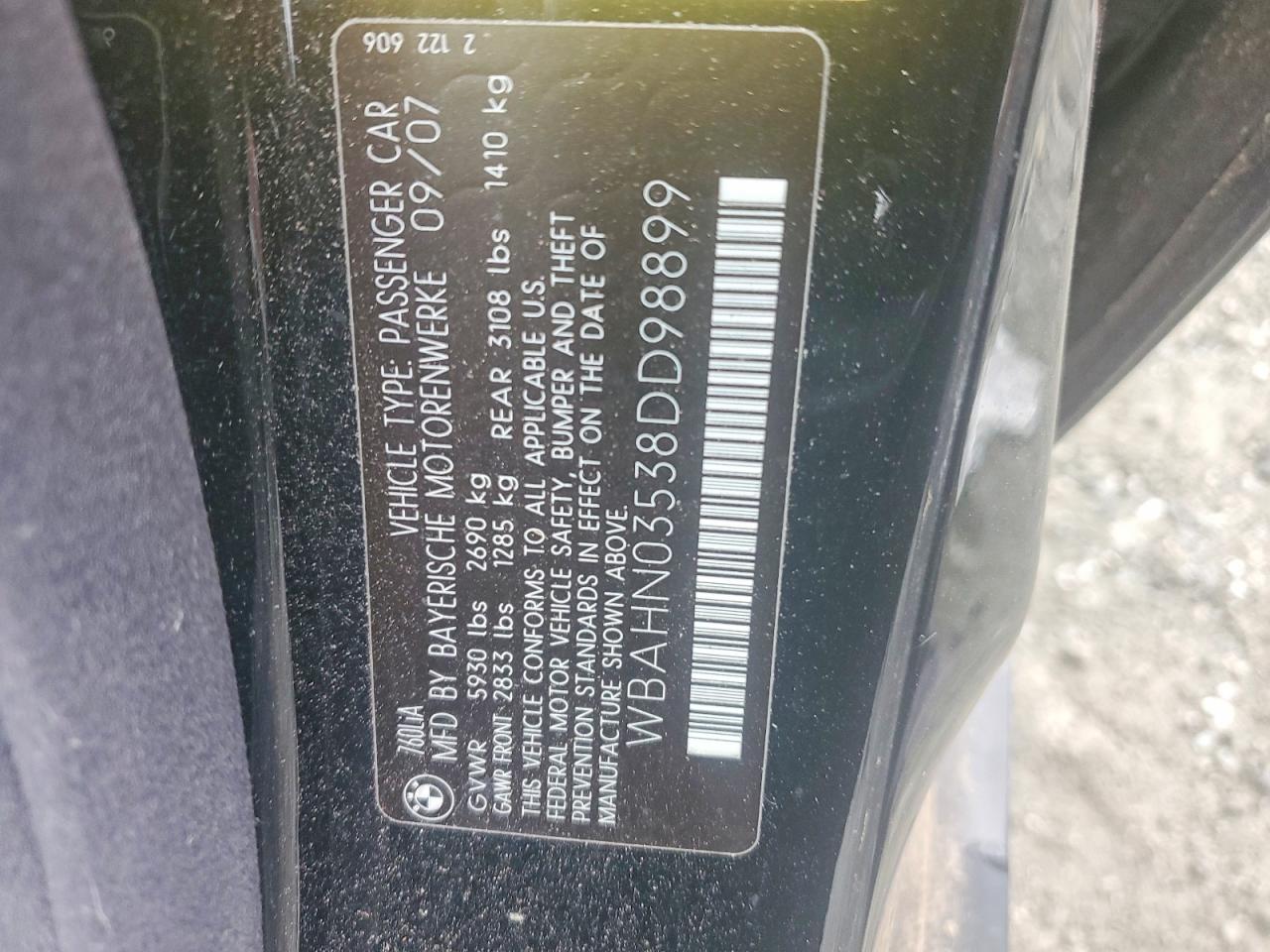 2008 BMW 7 SERIES