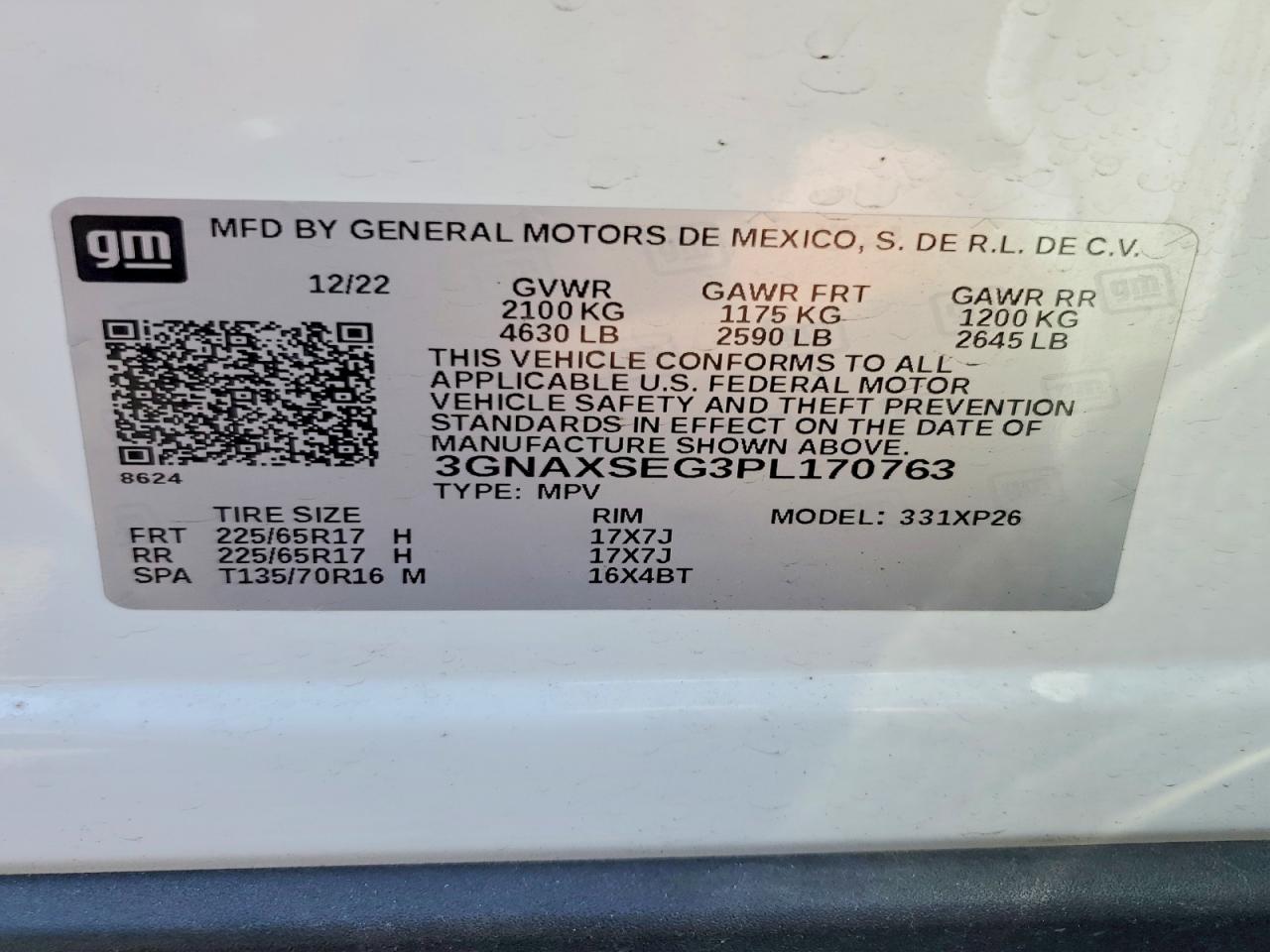 2023 CHEVROLET EQUINOX