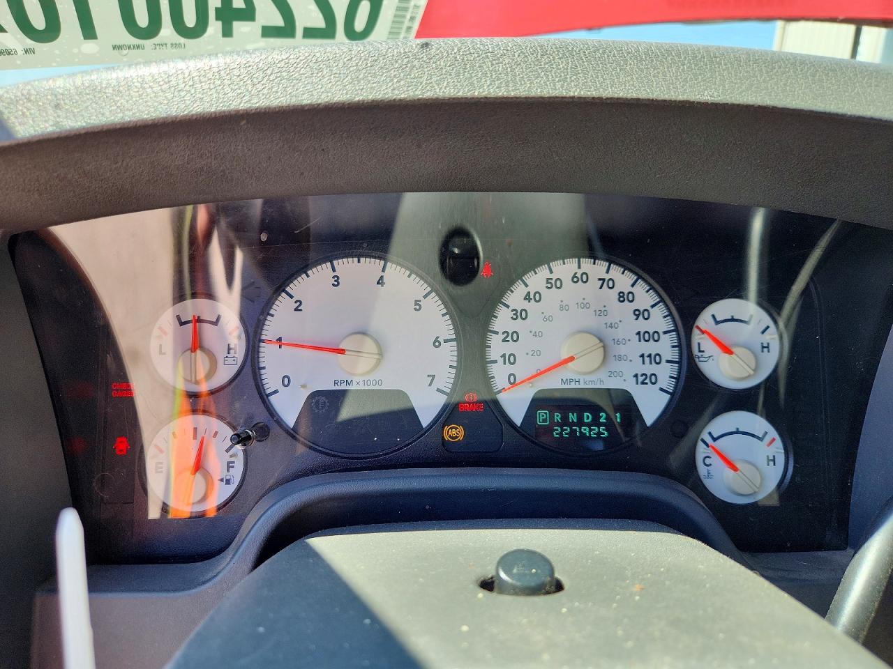2006 DODGE RAM 1500