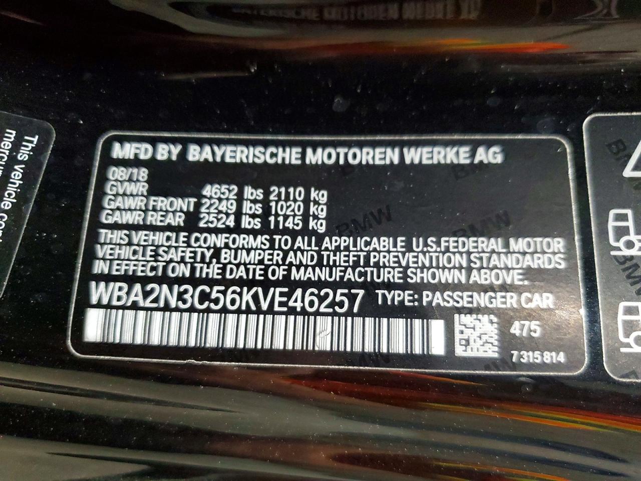 2019 BMW M2
