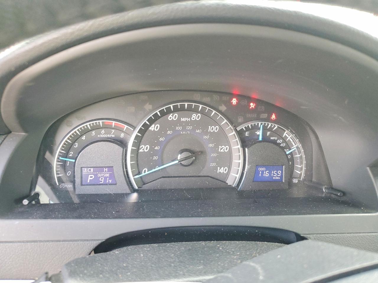 2012 TOYOTA CAMRY