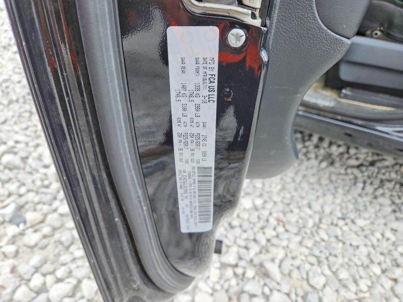 2018 DODGE CARAVAN