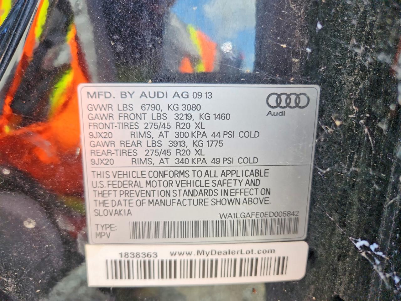 2014 AUDI Q7
