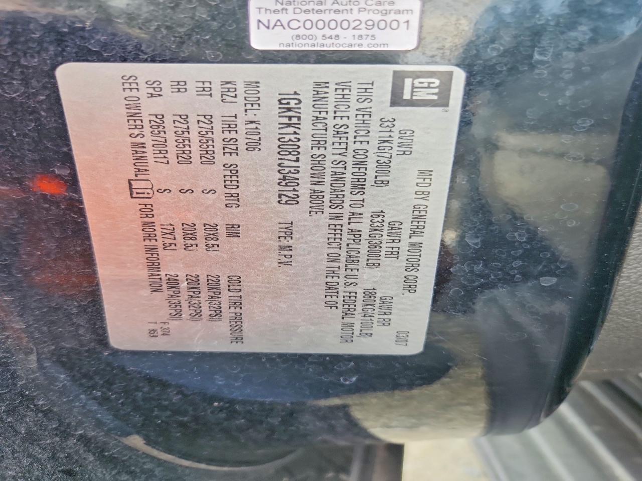 2007 GMC YUKON
