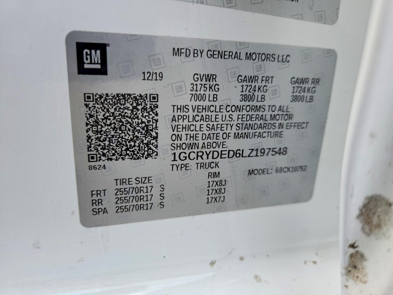 2020 CHEVROLET ALL Models