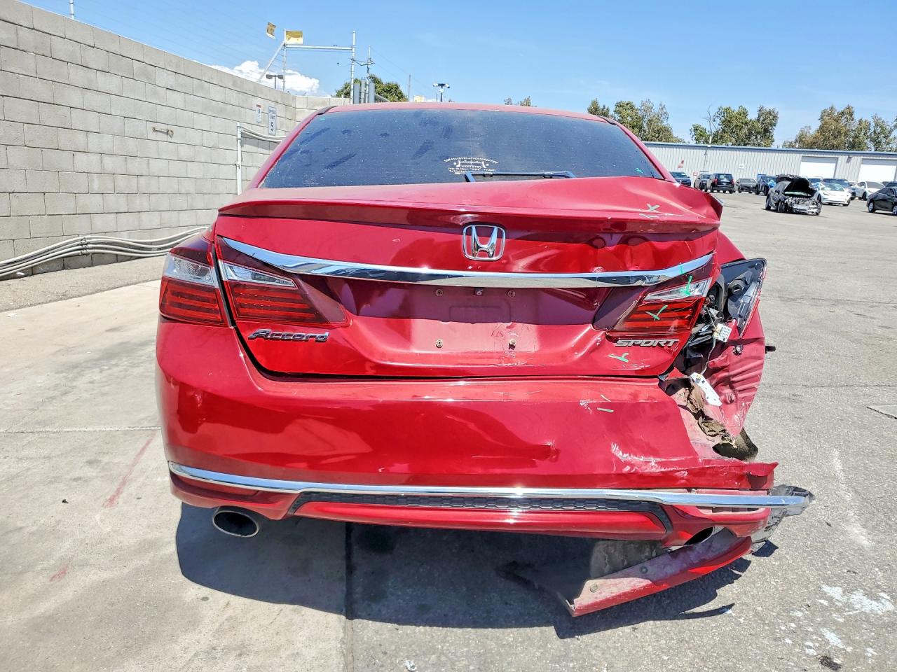 2016 HONDA ACCORD