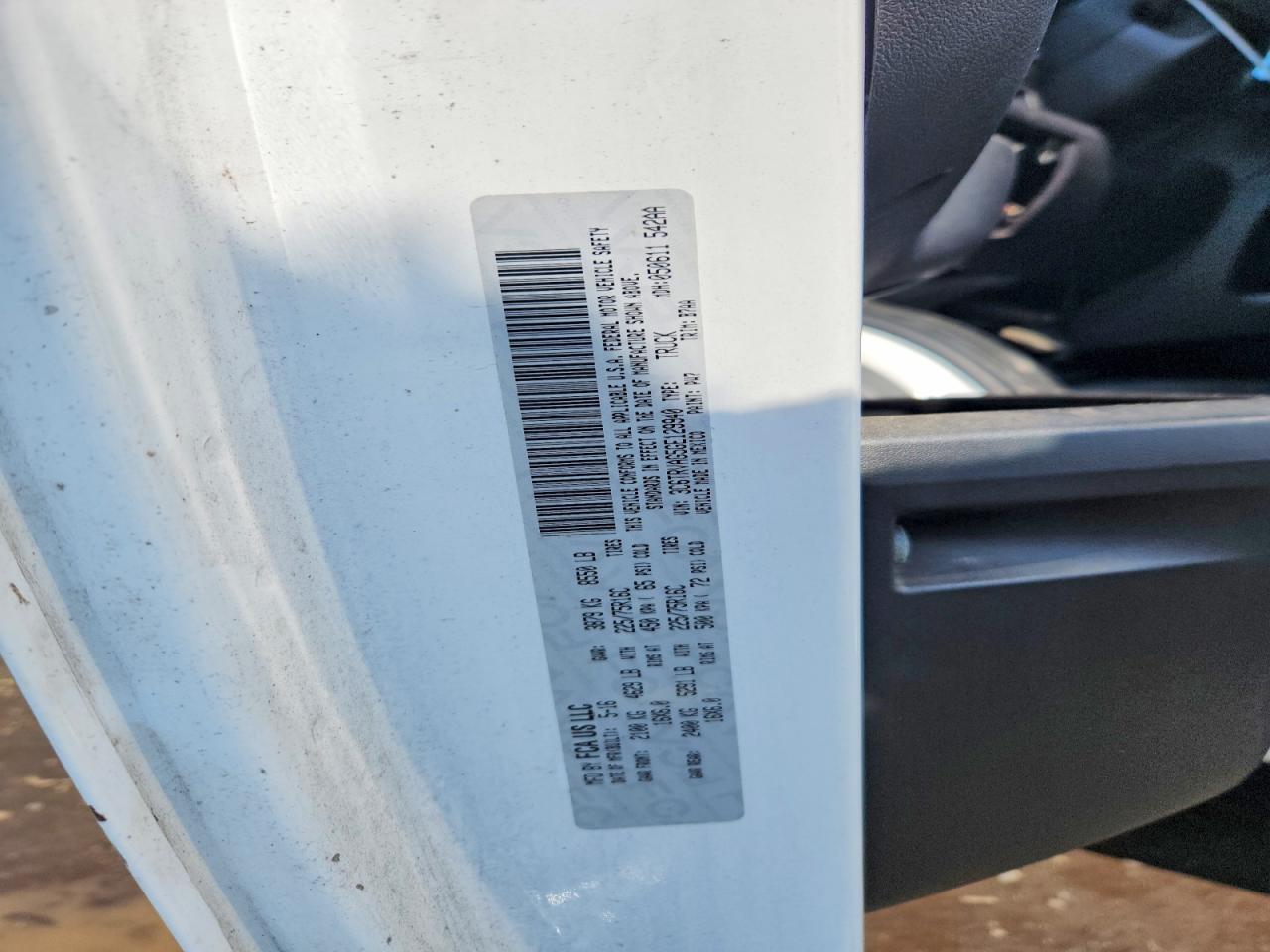 2016 RAM PROMASTER