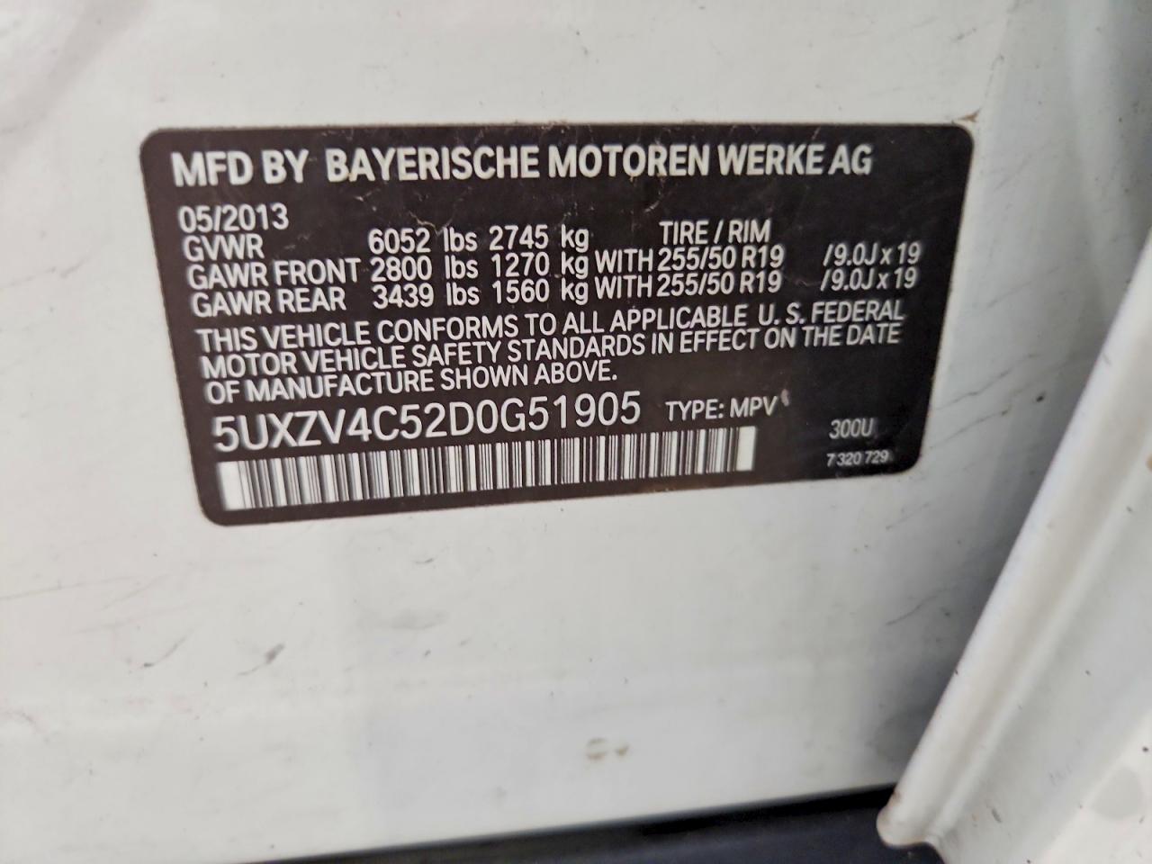 2013 BMW X5