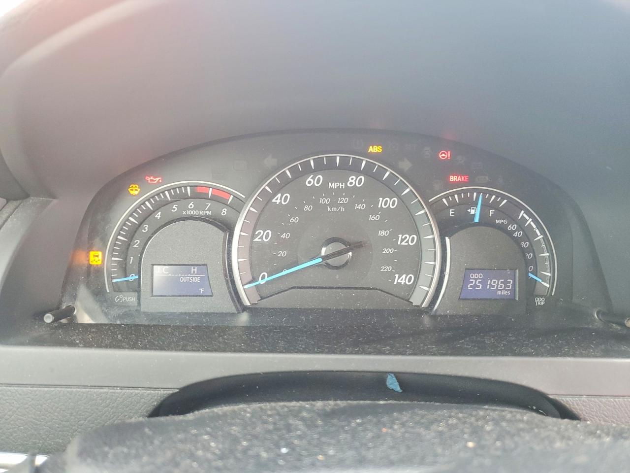 2012 TOYOTA CAMRY
