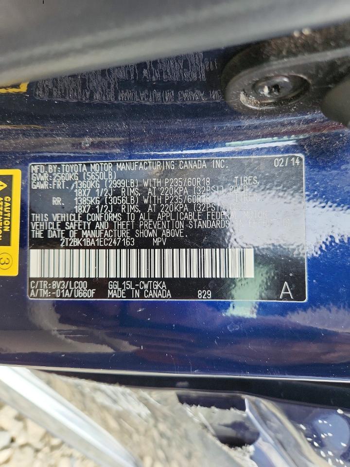 2014 LEXUS RX350