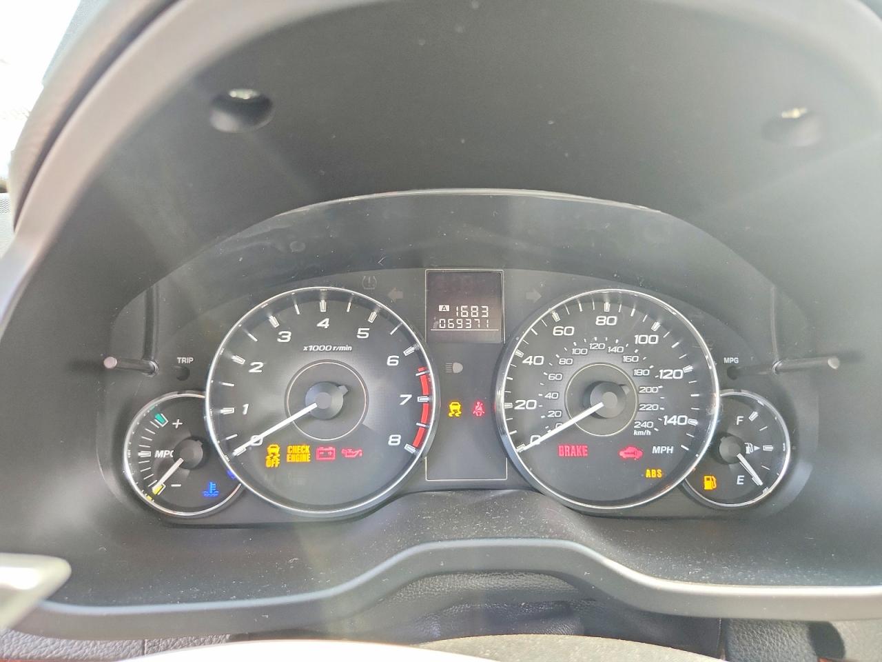 2012 SUBARU LEGACY