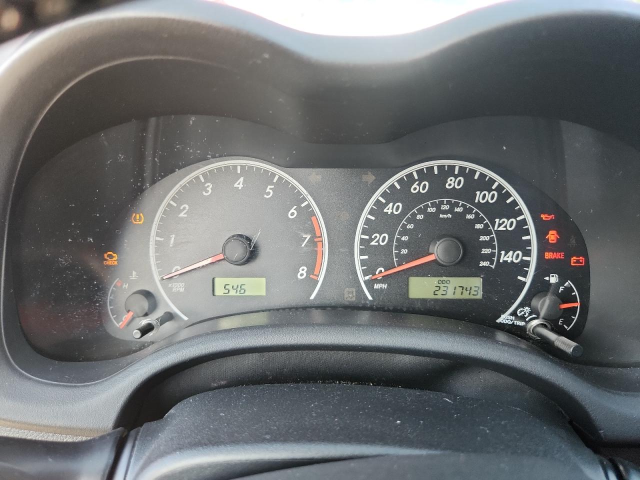 2009 TOYOTA COROLLA