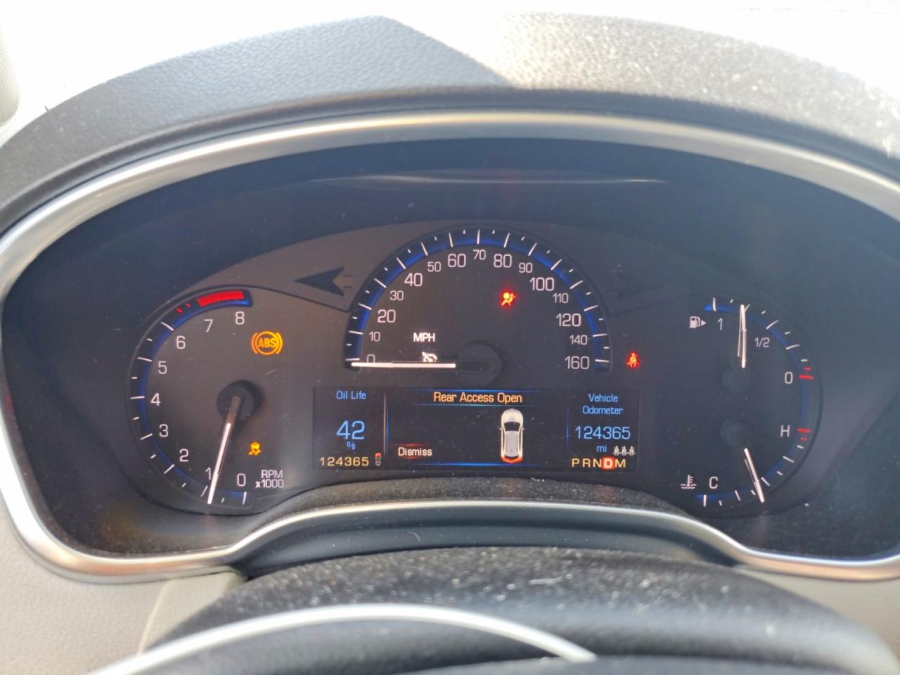 2016 CADILLAC SRX