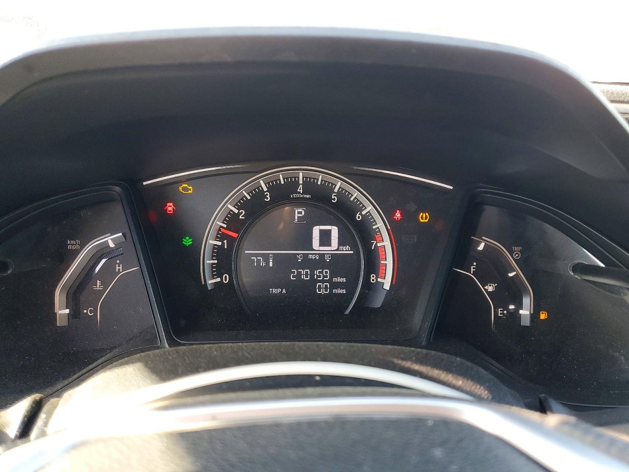 2016 HONDA CIVIC