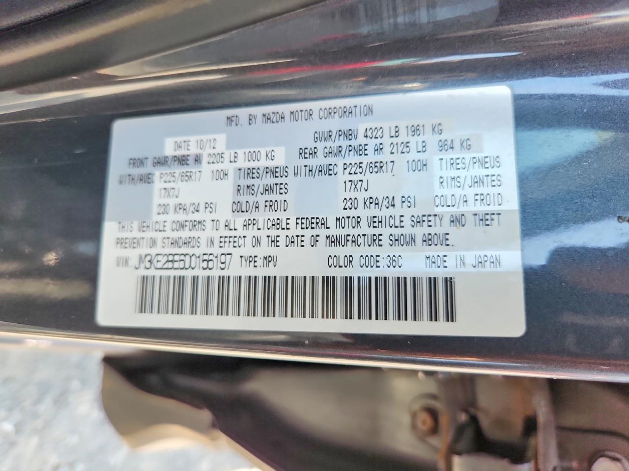 2013 MAZDA CX-5