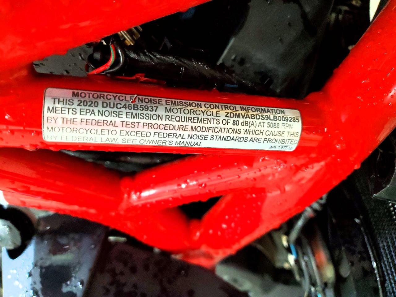 2020 DUCATI ALL OTHER