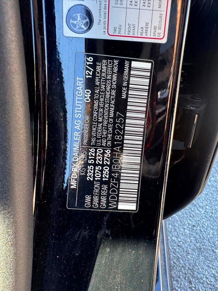 2017 MERCEDES-BENZ E-CLASS