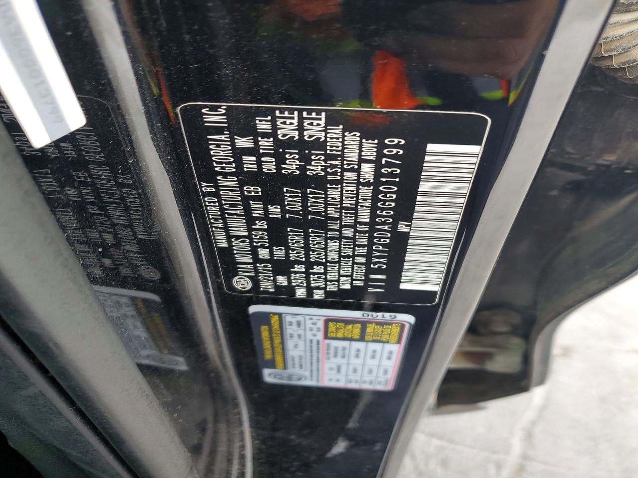 2016 KIA SORENTO