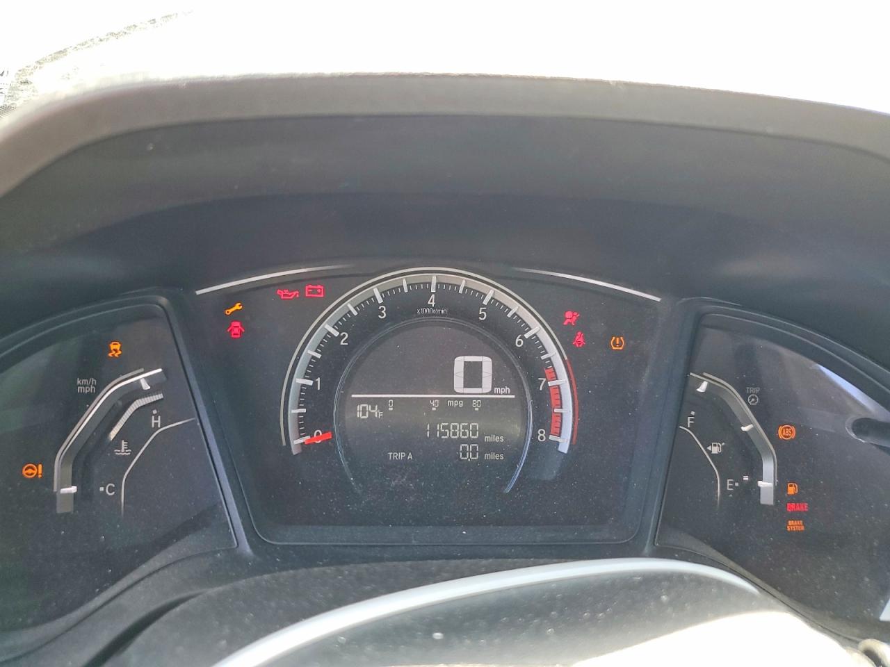 2016 HONDA CIVIC