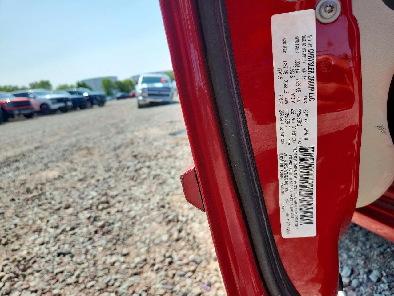2013 DODGE CARAVAN