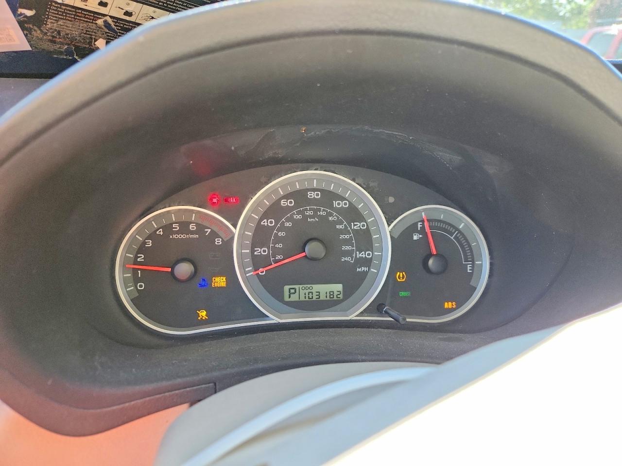 2008 SUBARU IMPREZA