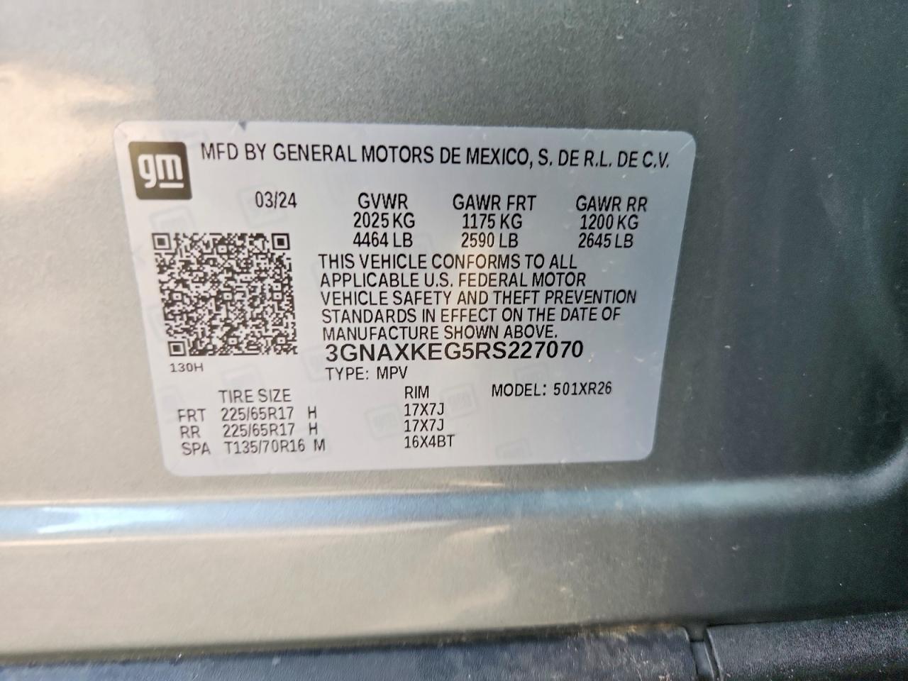 2024 CHEVROLET EQUINOX