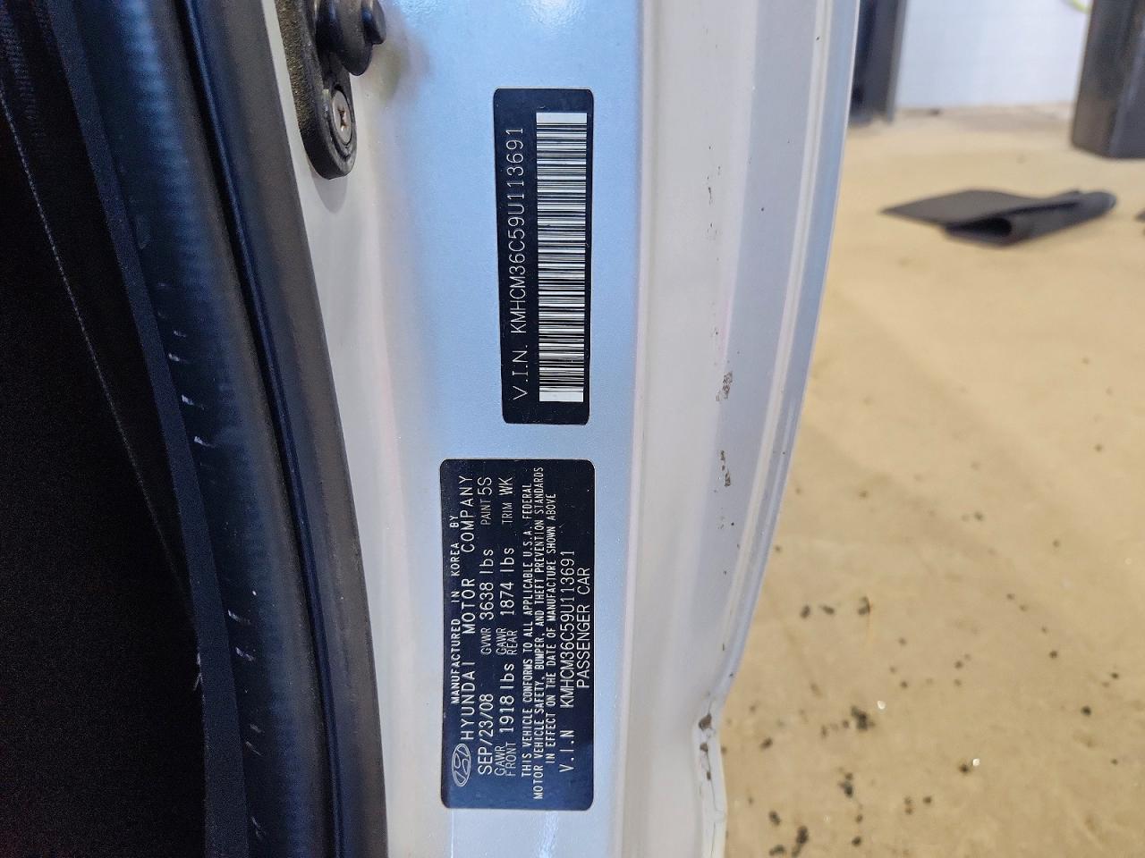 2009 HYUNDAI ACCENT