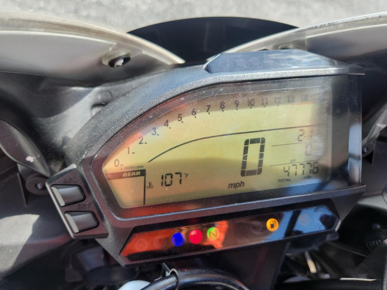 2012 HONDA CBR CYCLE