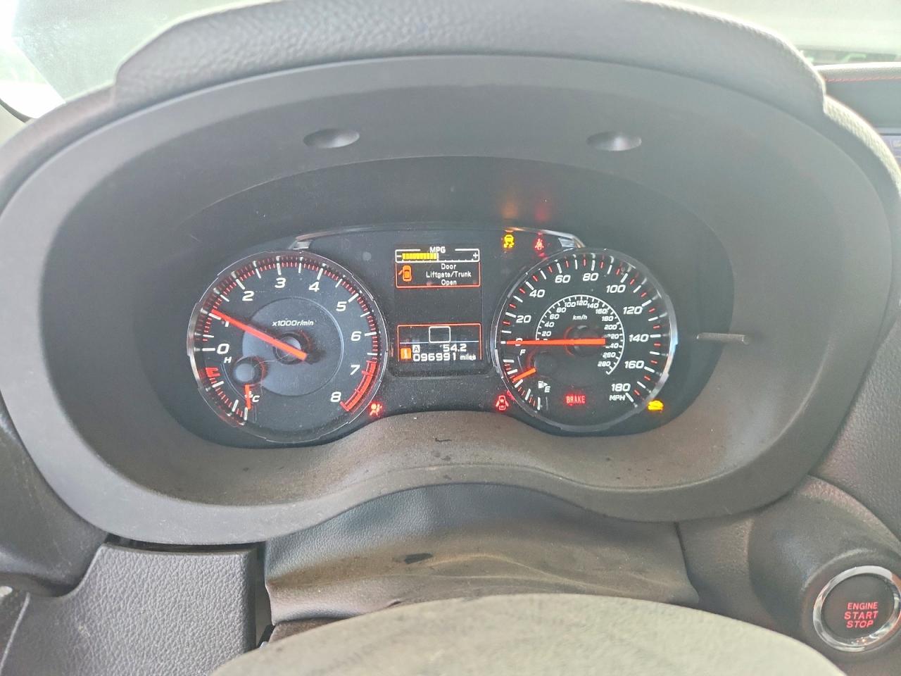 2020 SUBARU WRX