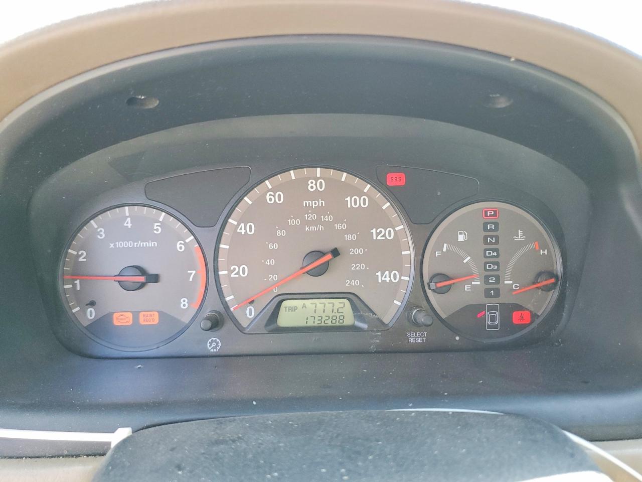 2002 HONDA ACCORD