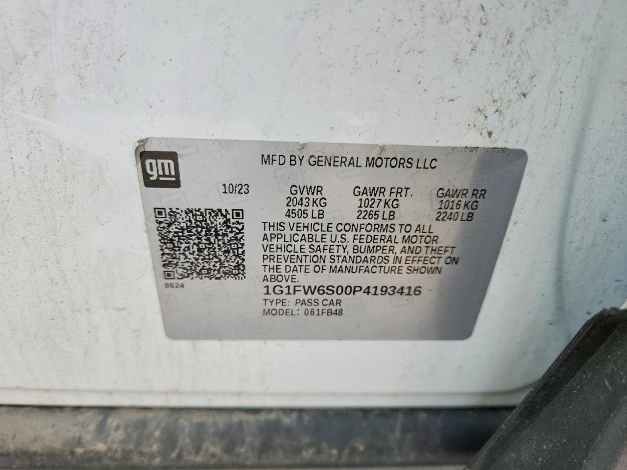 2023 CHEVROLET BOLT