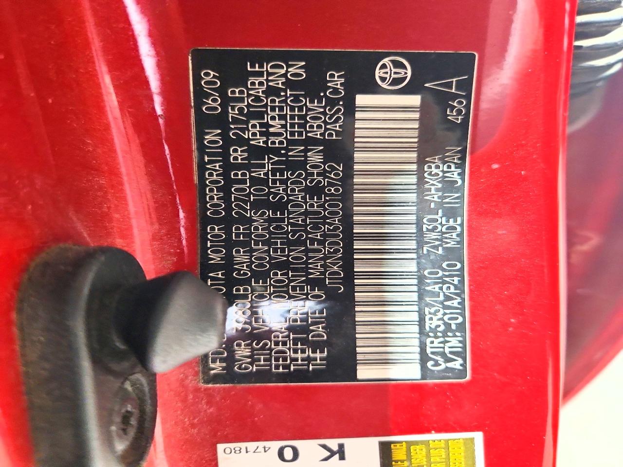 2010 TOYOTA PRIUS