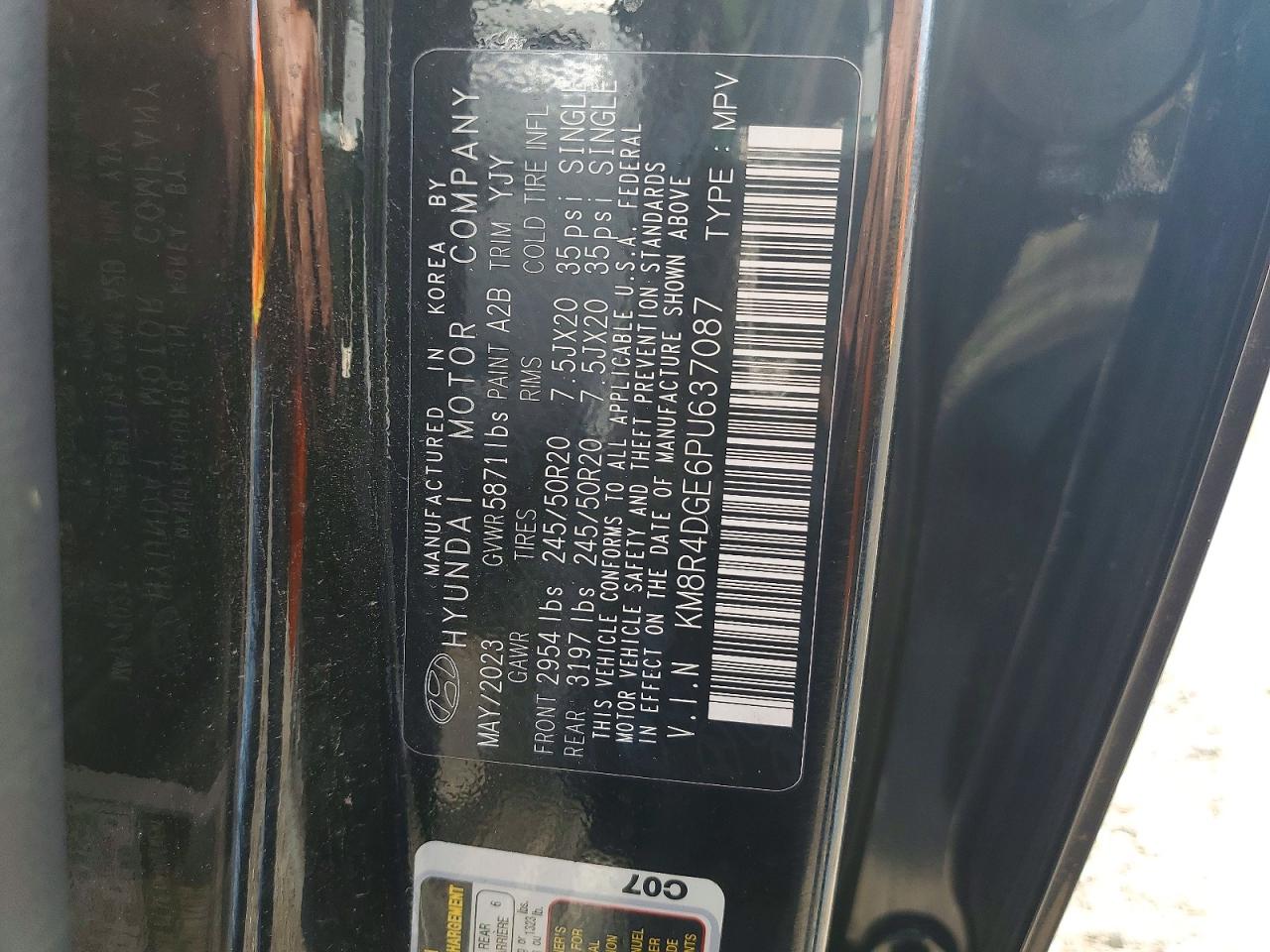 2023 HYUNDAI PALISADE