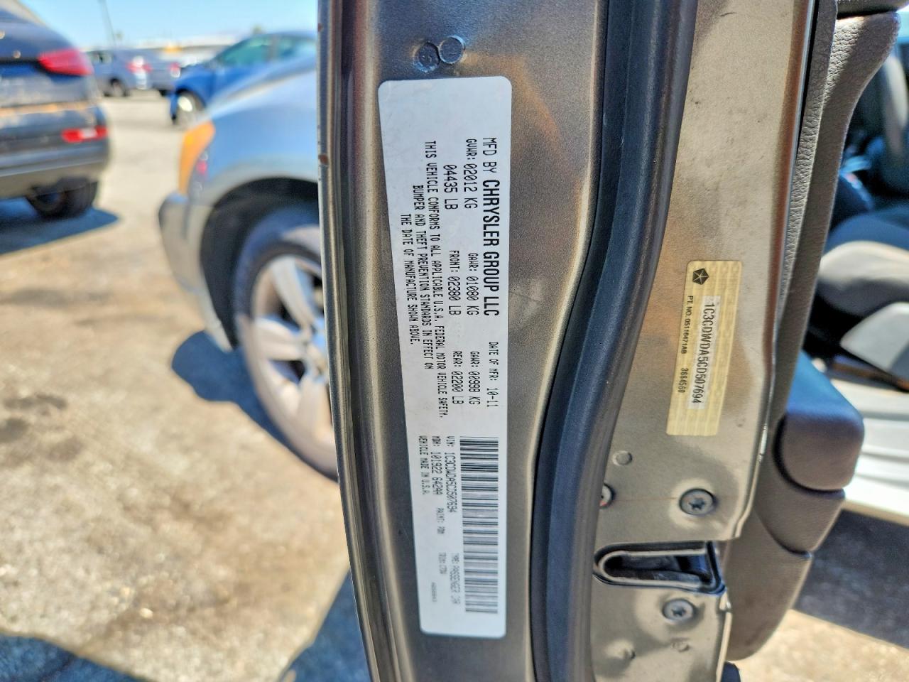 2012 DODGE CALIBER