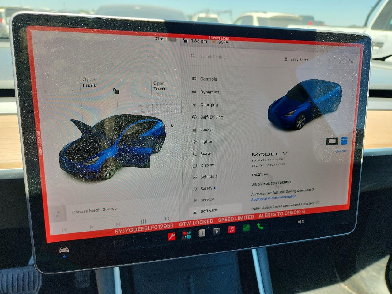 2020 TESLA MODEL Y