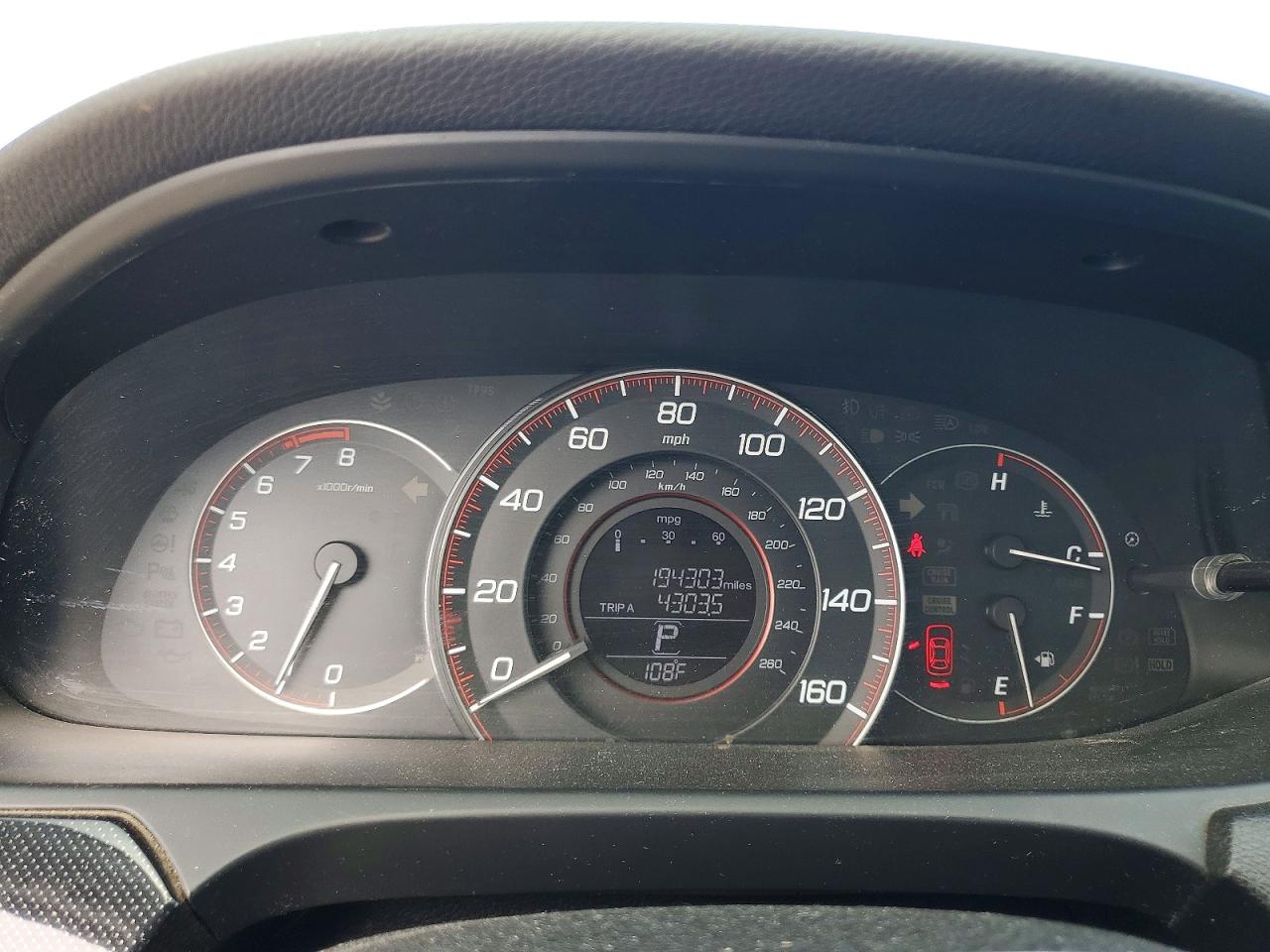 2015 HONDA ACCORD