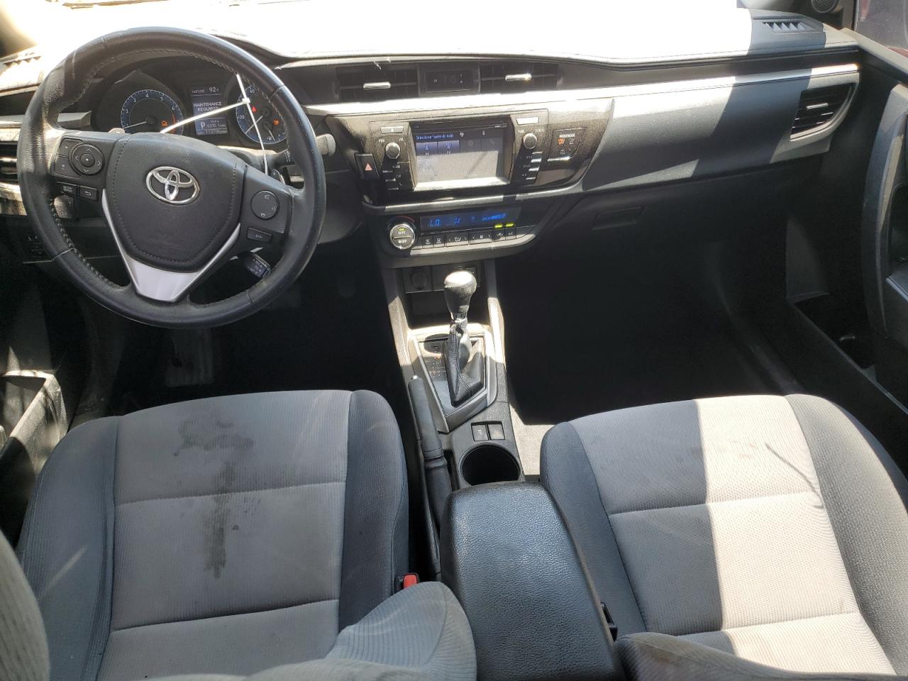 2016 TOYOTA COROLLA