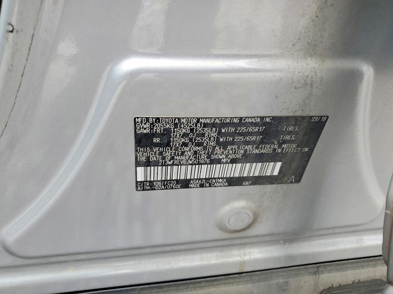 2018 TOYOTA RAV4